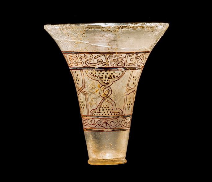 Enamelled Mamluk Glass Beaker | MasterArt